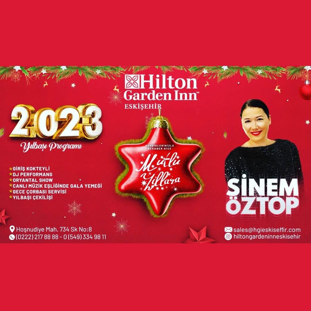 Hilton Garden Inn Eskişehir Yılbaşı Programı 2023