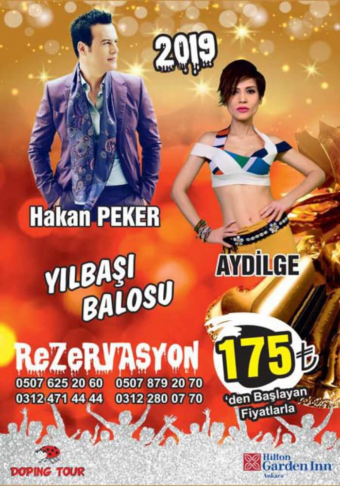 Hilton Garden Inn Hotel 2019 Yılbaşı Programı