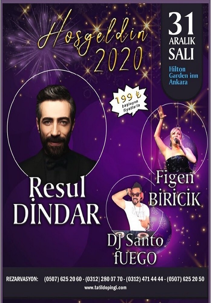 Hilton Garden Inn Hotel Ankara Yılbaşı Programı 2020
