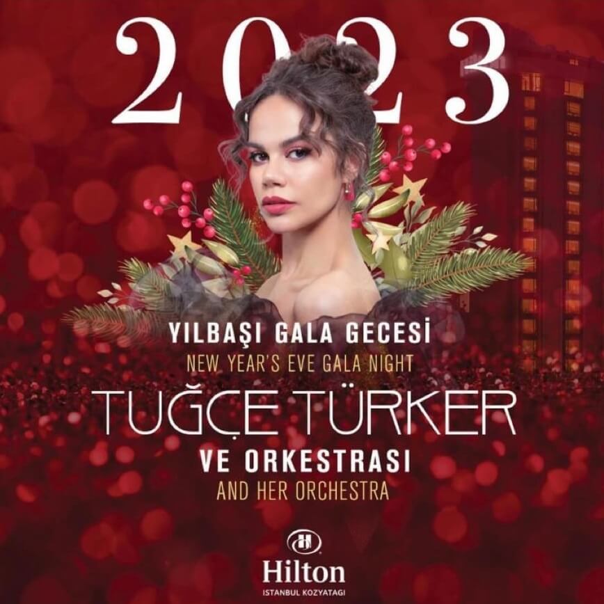 Hilton Kozyatağı İstanbul Yılbaşı Programı 2023