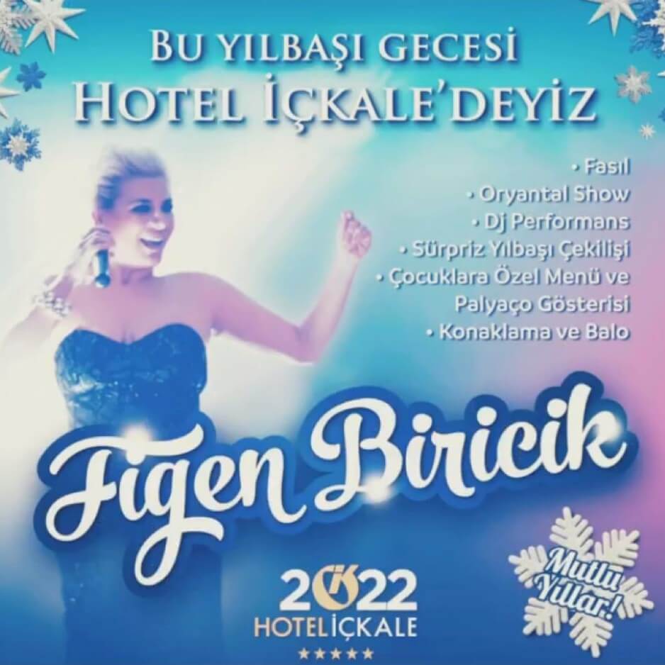 Hotel İçkale Ankara Yılbaşı Programı 2022