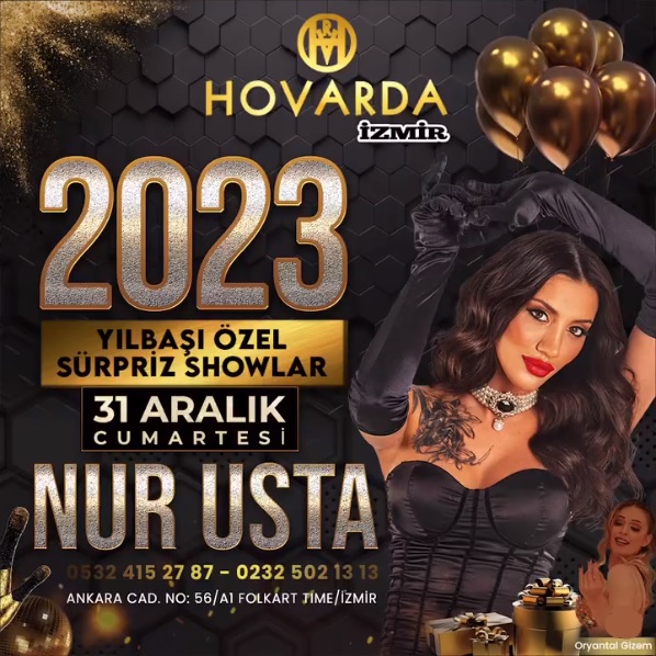 Hovarda Meyhane İzmir Yılbaşı Programı 2023