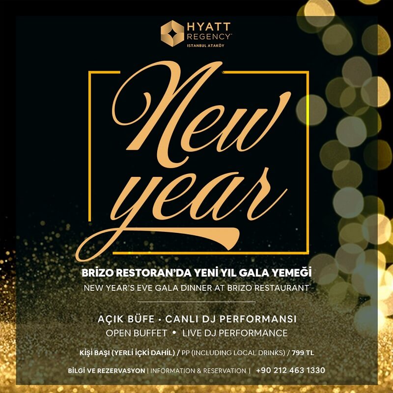 Hyatt Regency İstanbul Ataköy Yılbaşı Programı 2022