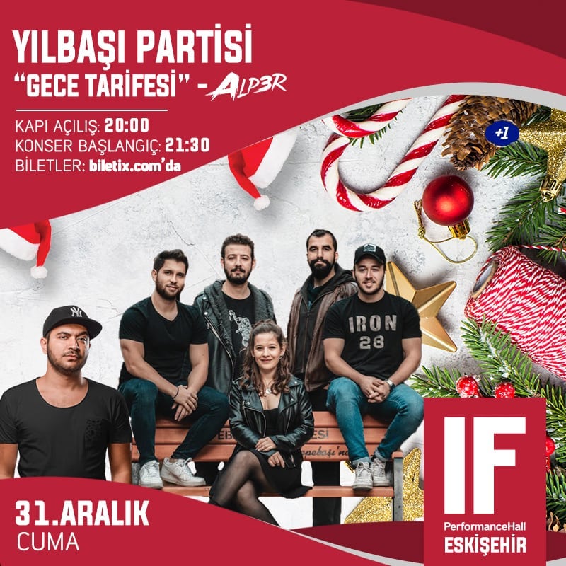 IF Performance Hall Eskişehir Yılbaşı Programı 2022