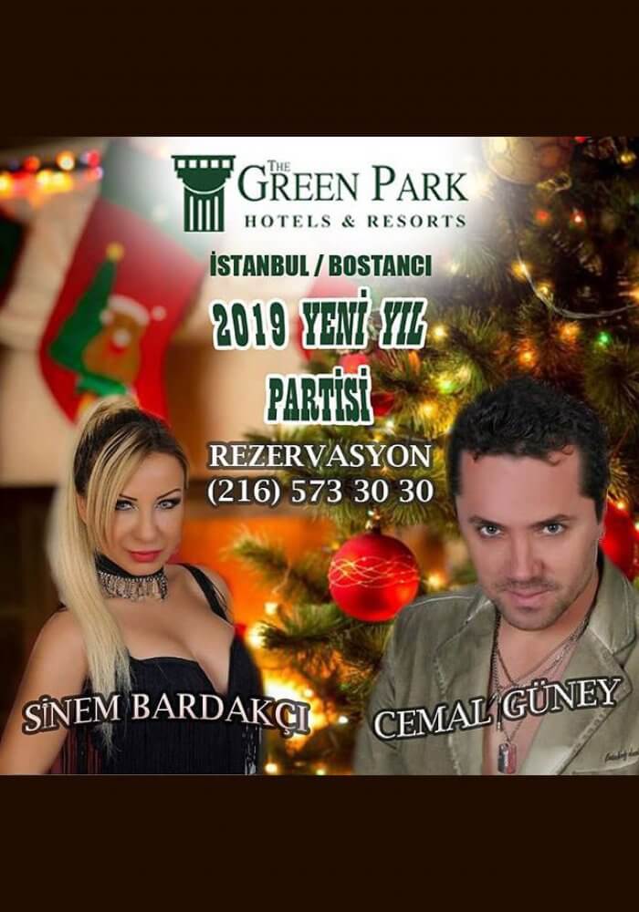 İstanbul Bostancı Green Park Hotel 2019 Yılbaşı Programı