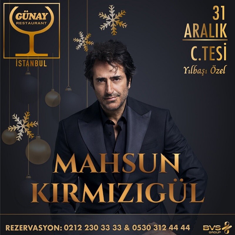 İstanbul Şişli Günay Restaurant Yılbaşı Programı 2023