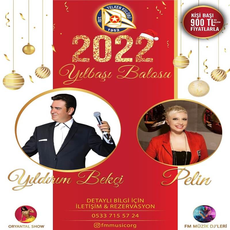 İstanbul Yelken Kulübü Yılbaşı Programı 2022