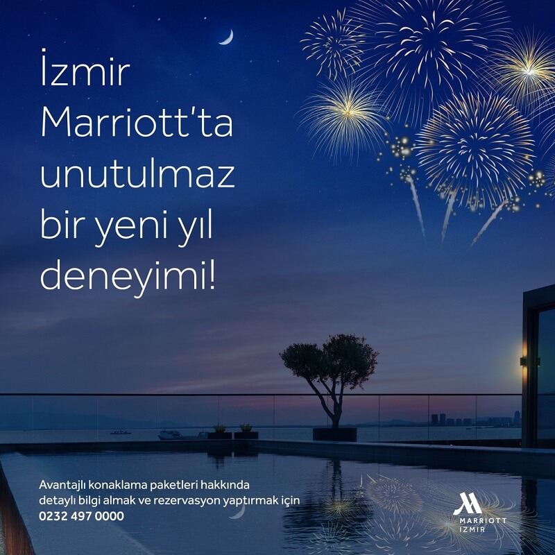 İzmir Marriott Hotel Yılbaşı Programı 2023