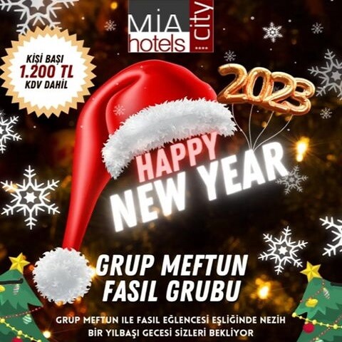İzmir Mia City Hotel Yılbaşı Programı 2023
