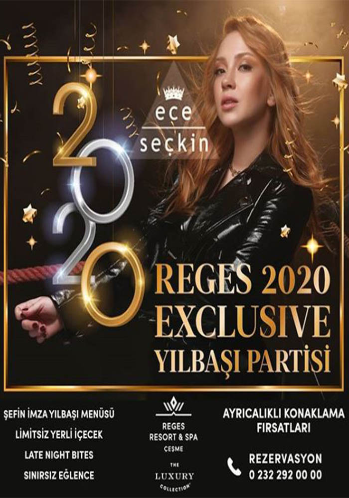 İzmir Reges a Luxury Collection Resort Spa Çeşme Yılbaşı Programı