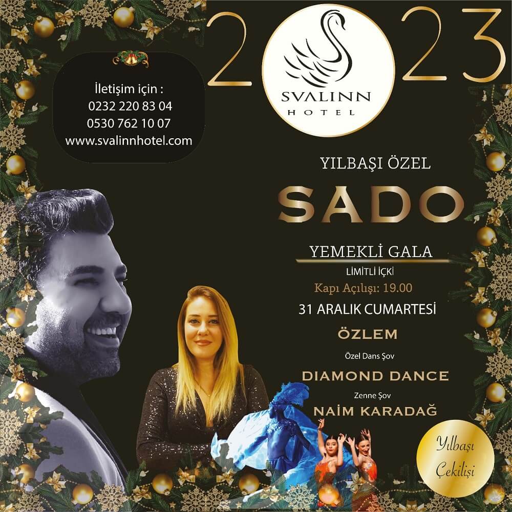İzmir Svalinn Otel Yılbaşı Programı 2023