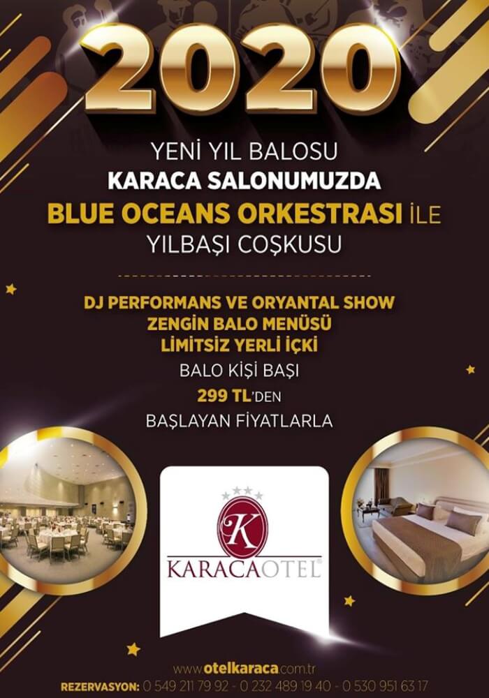 Karaca Otel İzmir Yılbaşı Programı 2020