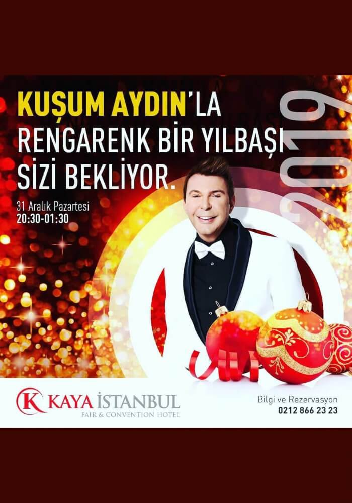 Kaya İstanbul Fair & Convention Hotel 2019 Yılbaşı Programı