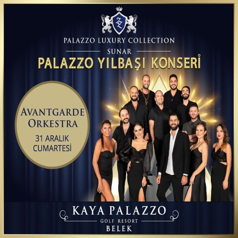 Kaya Palazzo Hotel Belek Yılbaşı Programı 2023