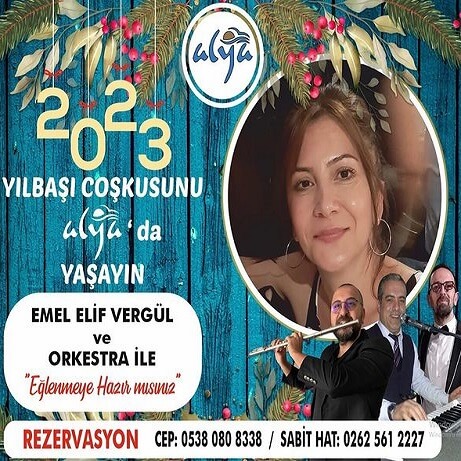 Kerpe Alya Butik Otel Kocaeli Yılbaşı Programı 2023
