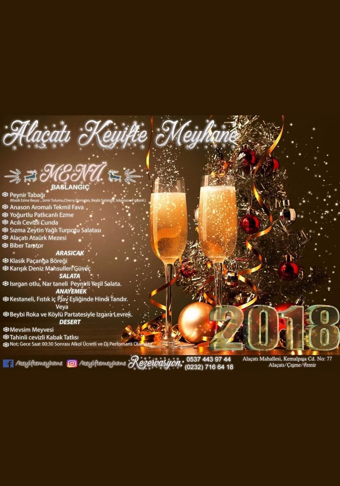 Keyifte Meyhane Yılbaşı 2018