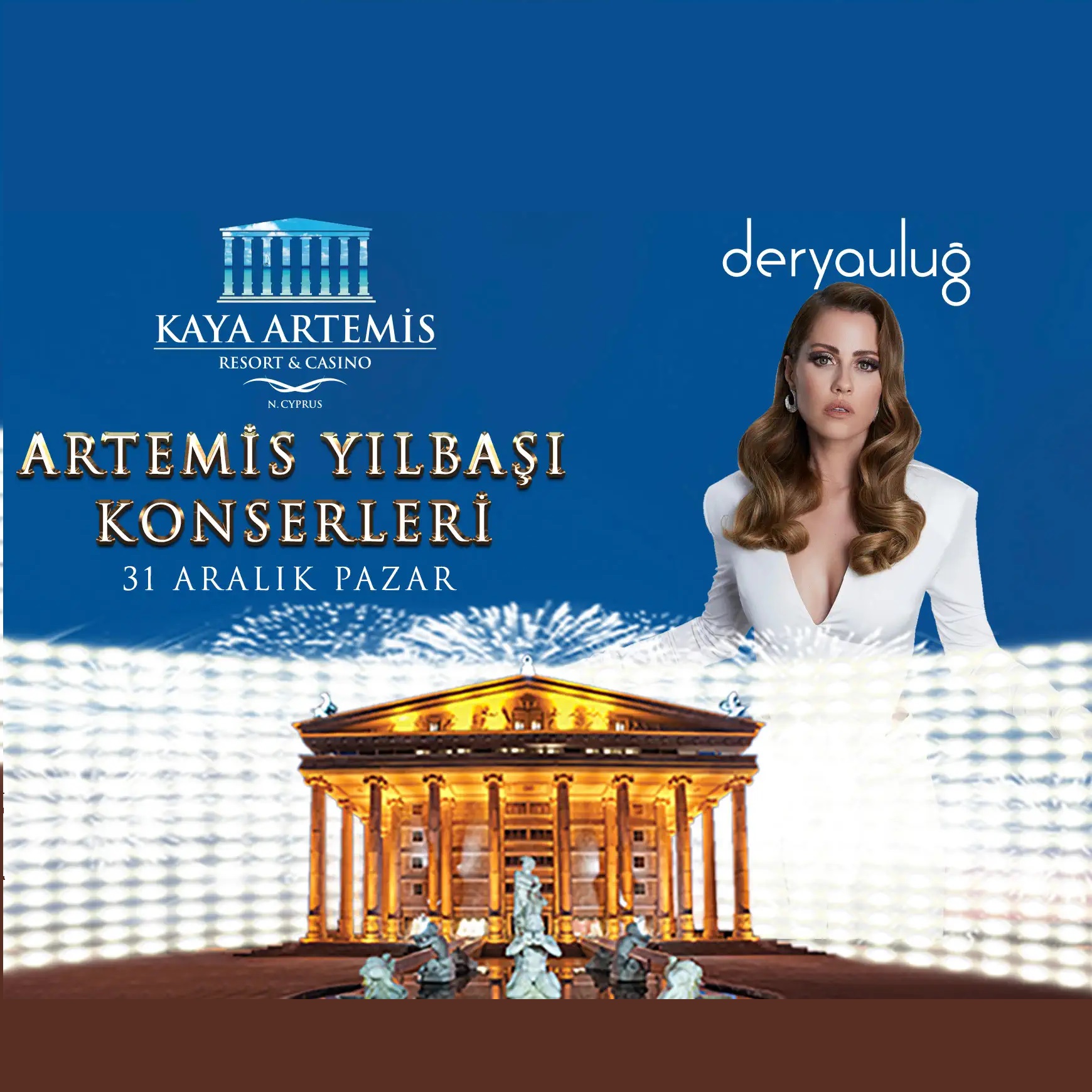 Kıbrıs Kaya Artemis Resort Casino Yılbaşı Programı 2024