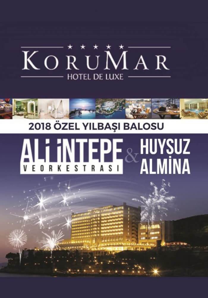 Korumar Hotel Deluxe Yılbaşı 2018