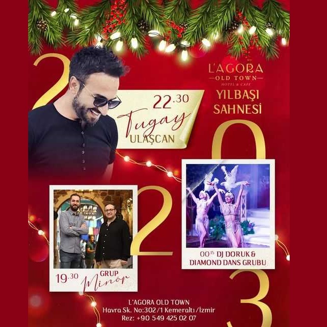 L'agora Old Town Hotel İzmir Yılbaşı Programı 2023