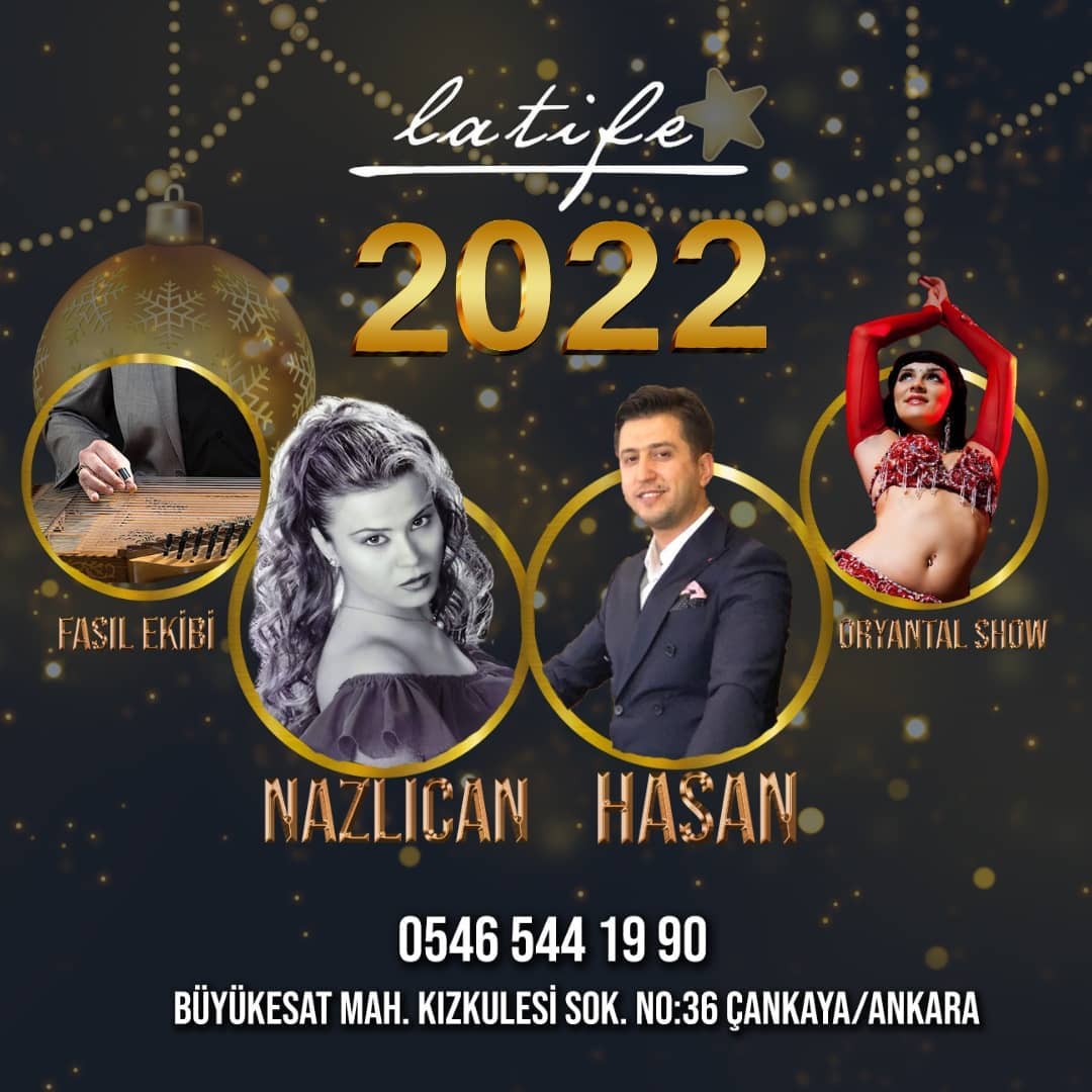 Latife Meyhane Ankara Yılbaşı Programı 2022