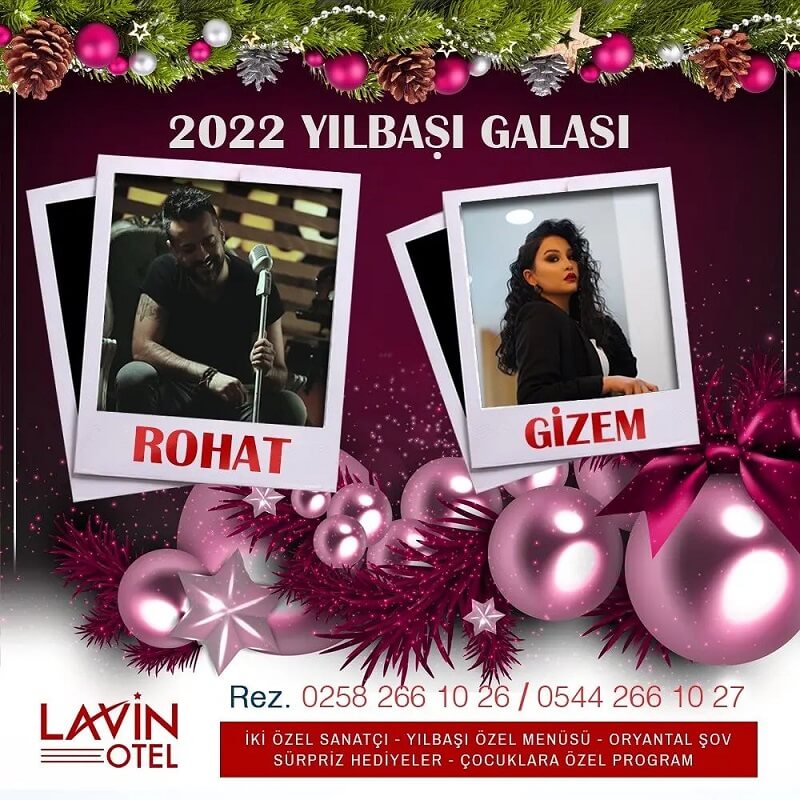 Lavin Otel Denizli Yılbaşı Programı 2022