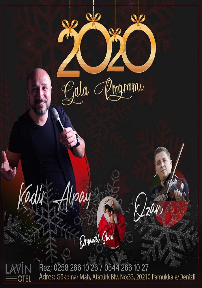 Lavin Otel Denizli Yılbaşı Programı 2020