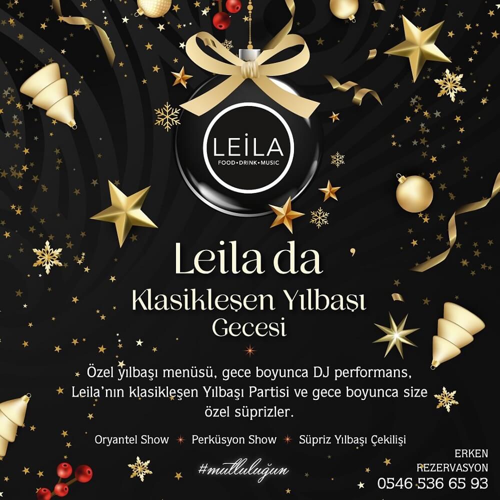 Leila Restaurant Kuşadası Yılbaşı Programı 2024