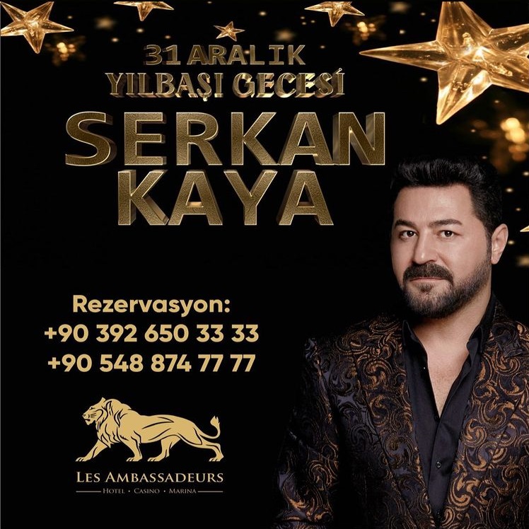 Les Ambassadeurs Hotel Kıbrıs Yılbaşı Programı 2022