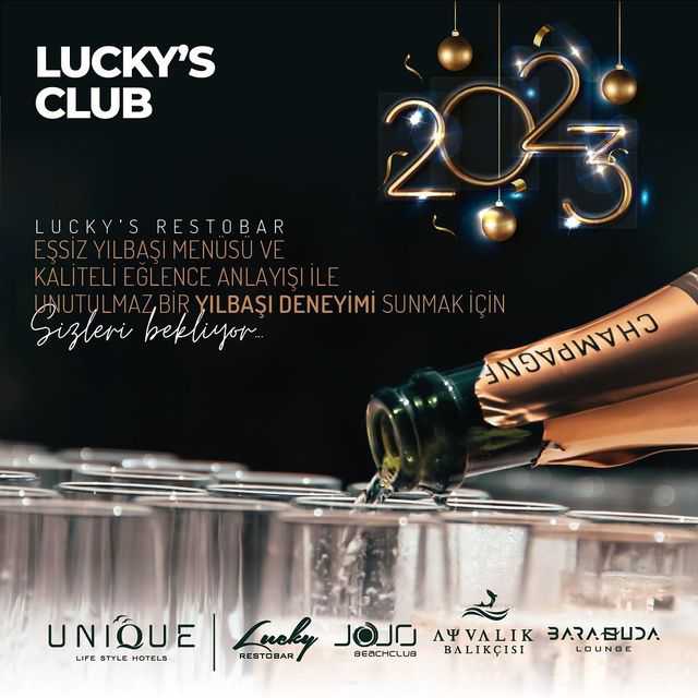 Lucky's Club Kuşadası Yılbaşı Programı 2023