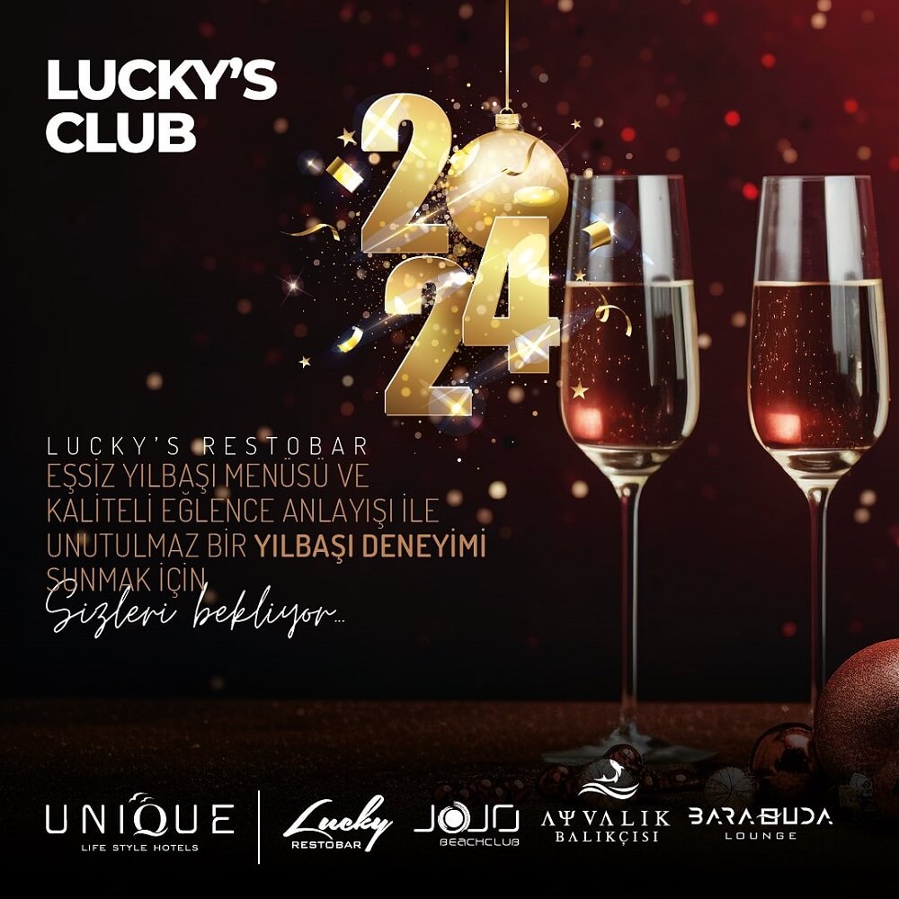 Lucky's Club Restaurant Kuşadası Yılbaşı Programı 2024