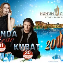 Funda Arar ve Kubat Yılbaşı'nda Kıbrıs Nuh'un Gemisi Deluxe Hotel & Spa'da Sahne Alıyor