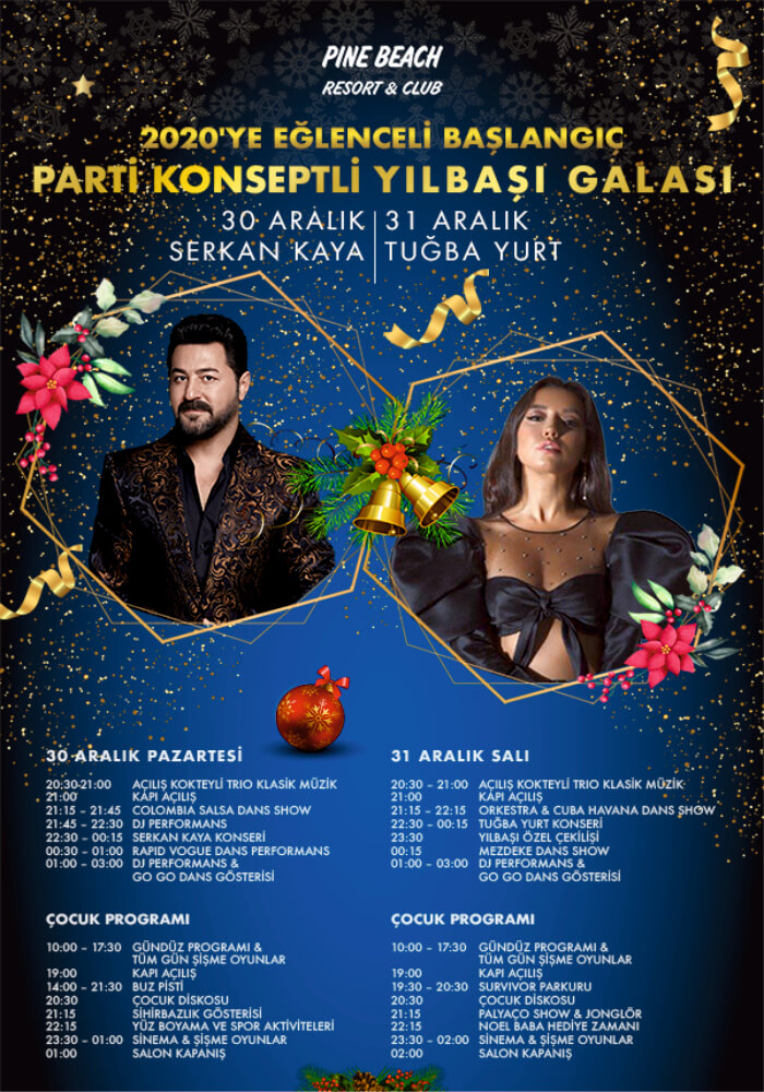 Maritim Pine Beach Hotel Antalya Yılbaşı Programı 2020