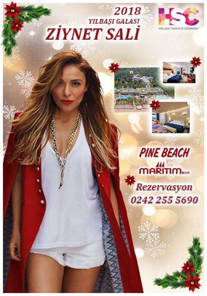 Maritim Pine Beach Hotel Belek Yılbaşı 2018