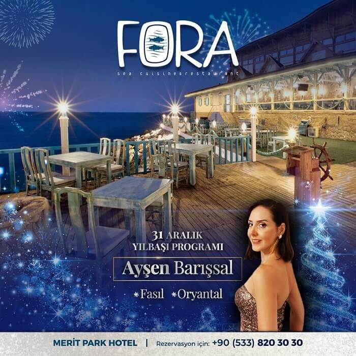 Merit Park Hotel Fora Balık Yılbaşı Programı 2023