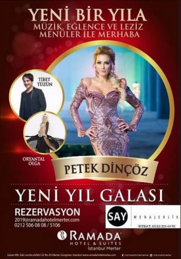 Merter Ramada Hotel Yılbaşı Programı 2019
