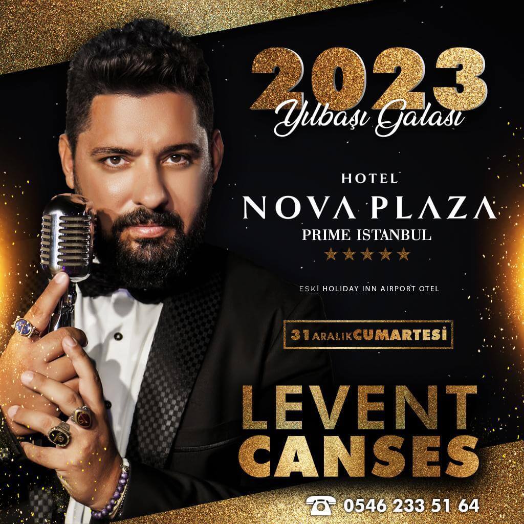Nova Plaza Prime İstanbul Hotel Yılbaşı Programı 2023