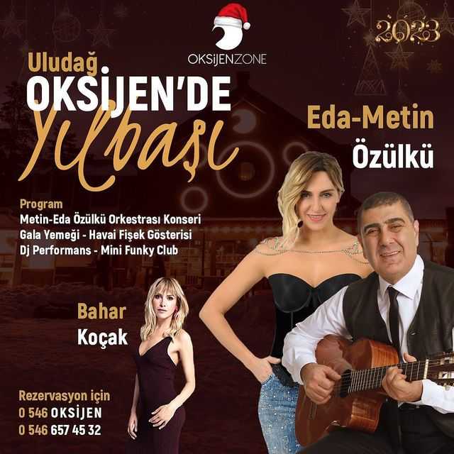 Oksijen Zone Hotel Uludağ Yılbaşı Programı 2023