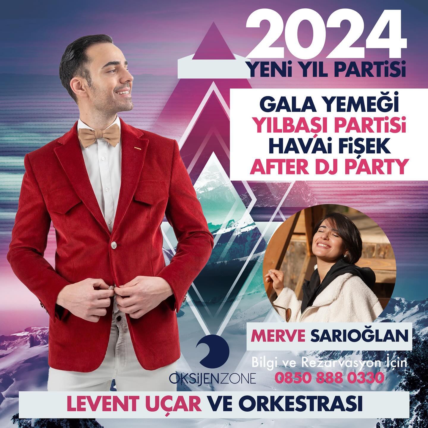 Oksijen Zone Hotel Uludağ Yılbaşı Programı 2024