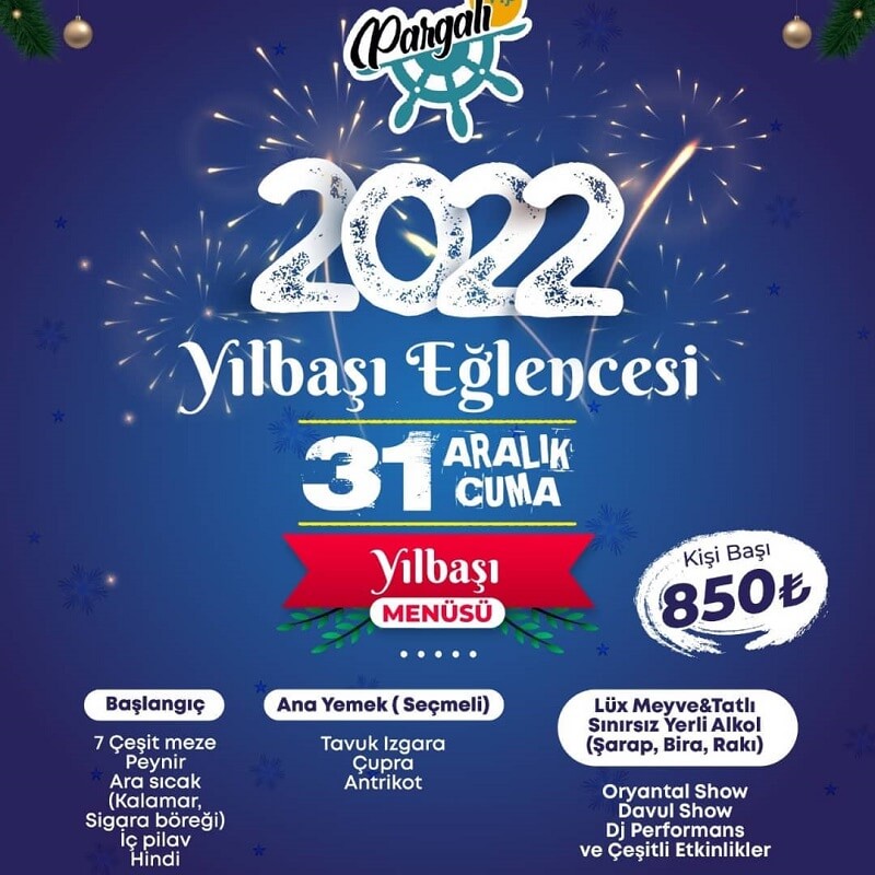 Pargalı Rum Meyhanesi İstanbul Yılbaşı Programı 2022