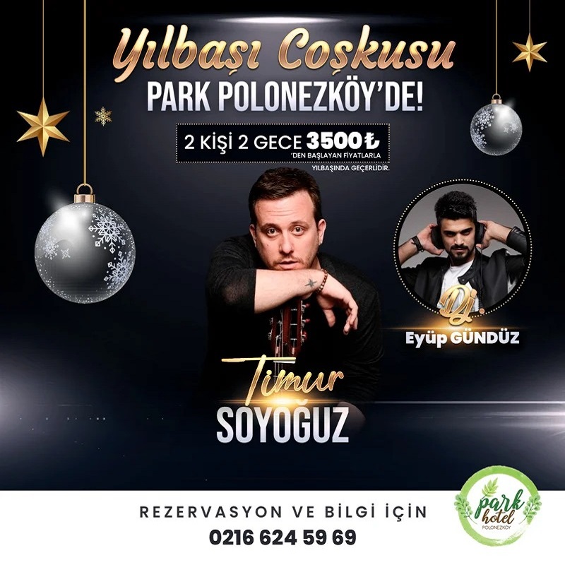 Park Polonezköy Otel İstanbul Yılbaşı Programı 2023