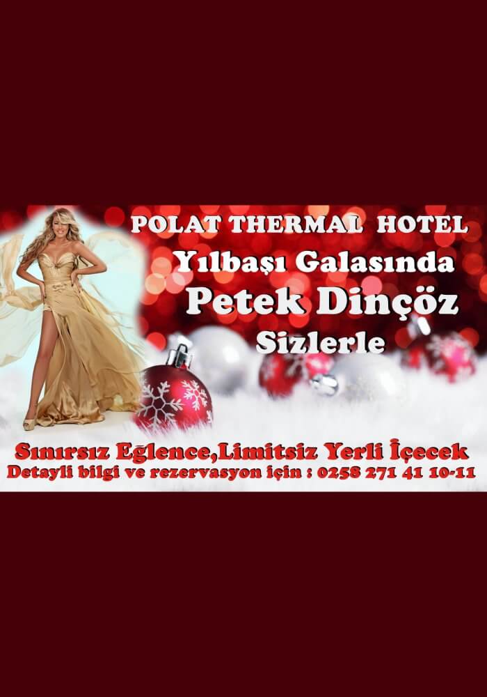 Polat Termal Otel Pamukkale Yılbaşı 2018