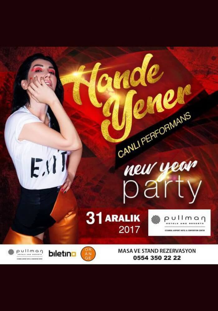 Pullman İstanbul Airport Hotel Convention Center Yılbaşı 2018
