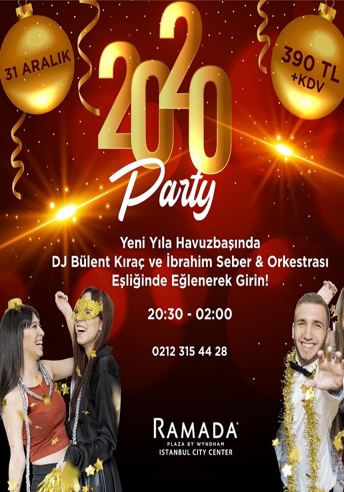 Ramada Plaza İstanbul Yılbaşı Programı 2020