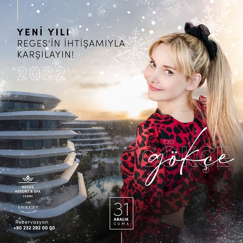 Reges a Luxury Collection Resort Spa Çeşme Yılbaşı Programı 2022