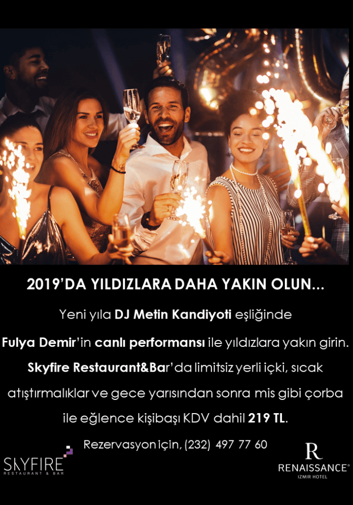 Renaissance İzmir Hotel 2019 Yılbaşı Programı