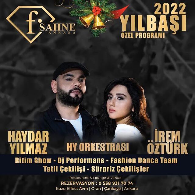 Riff Pub Ankara Yılbaşı Programı 2022