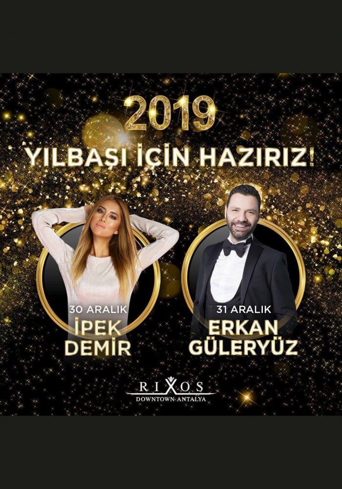 Rixos Downtown Antalya 2019 Yılbaşı Programı