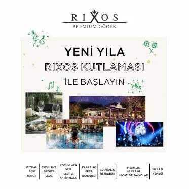 Rixos Premium Göcek Yılbaşı Programı 2024