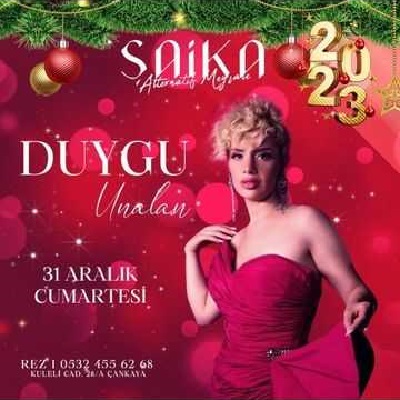 Şaika Restaurant Ankara Yılbaşı Programı 2023