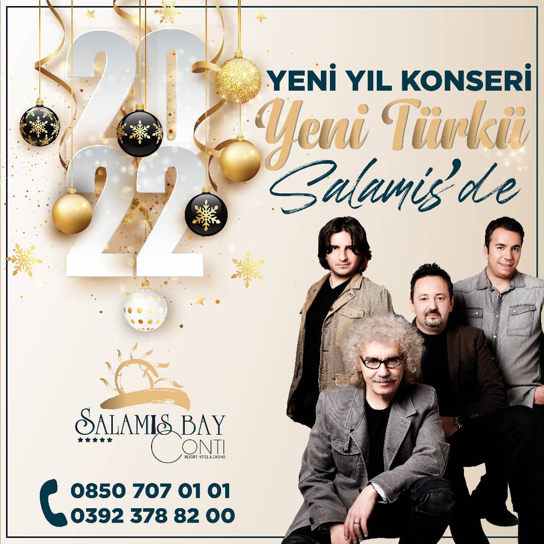 Salamis Bay Conti Hotel Casino Yılbaşı Programı 2022